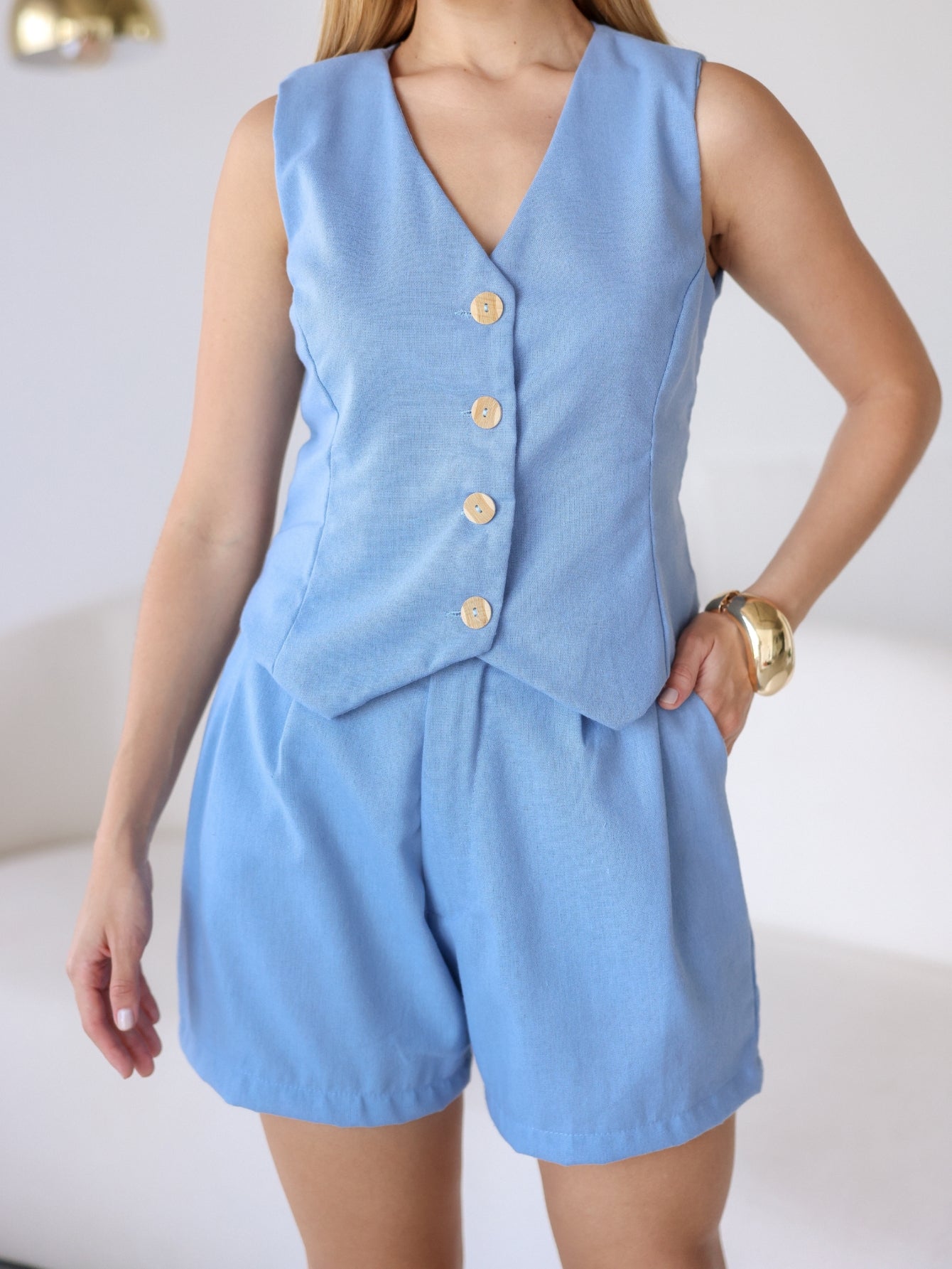 Conjunto de linho Olso