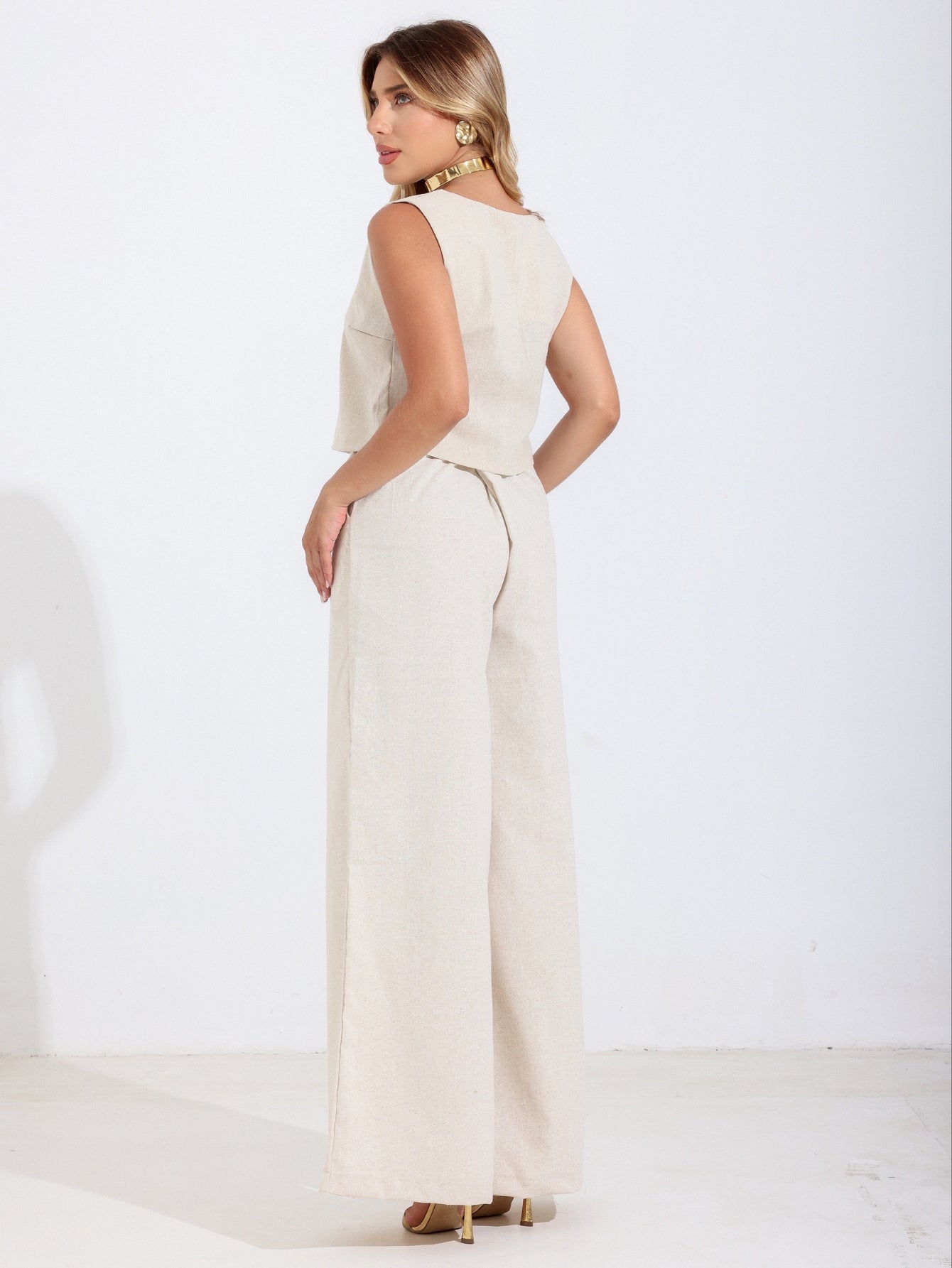 Conjunto de Linho Santorinini