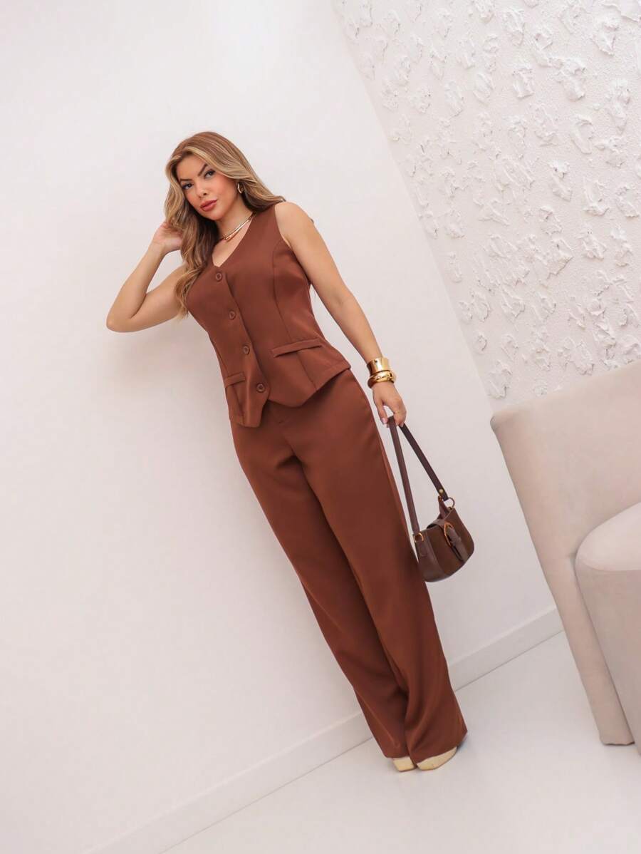 Conjunto Alfaiataria Linen Porto