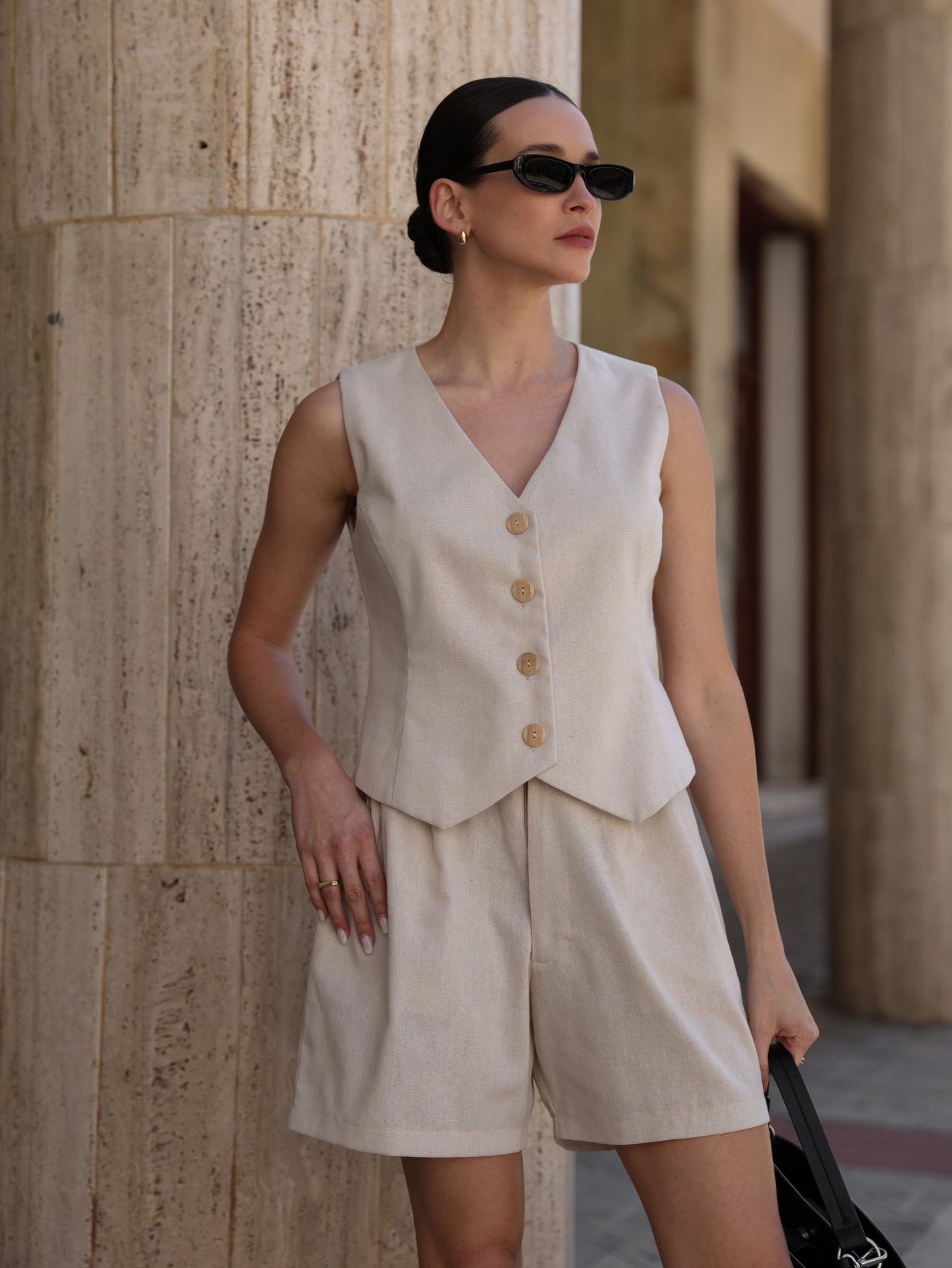 Conjunto de linho Olso