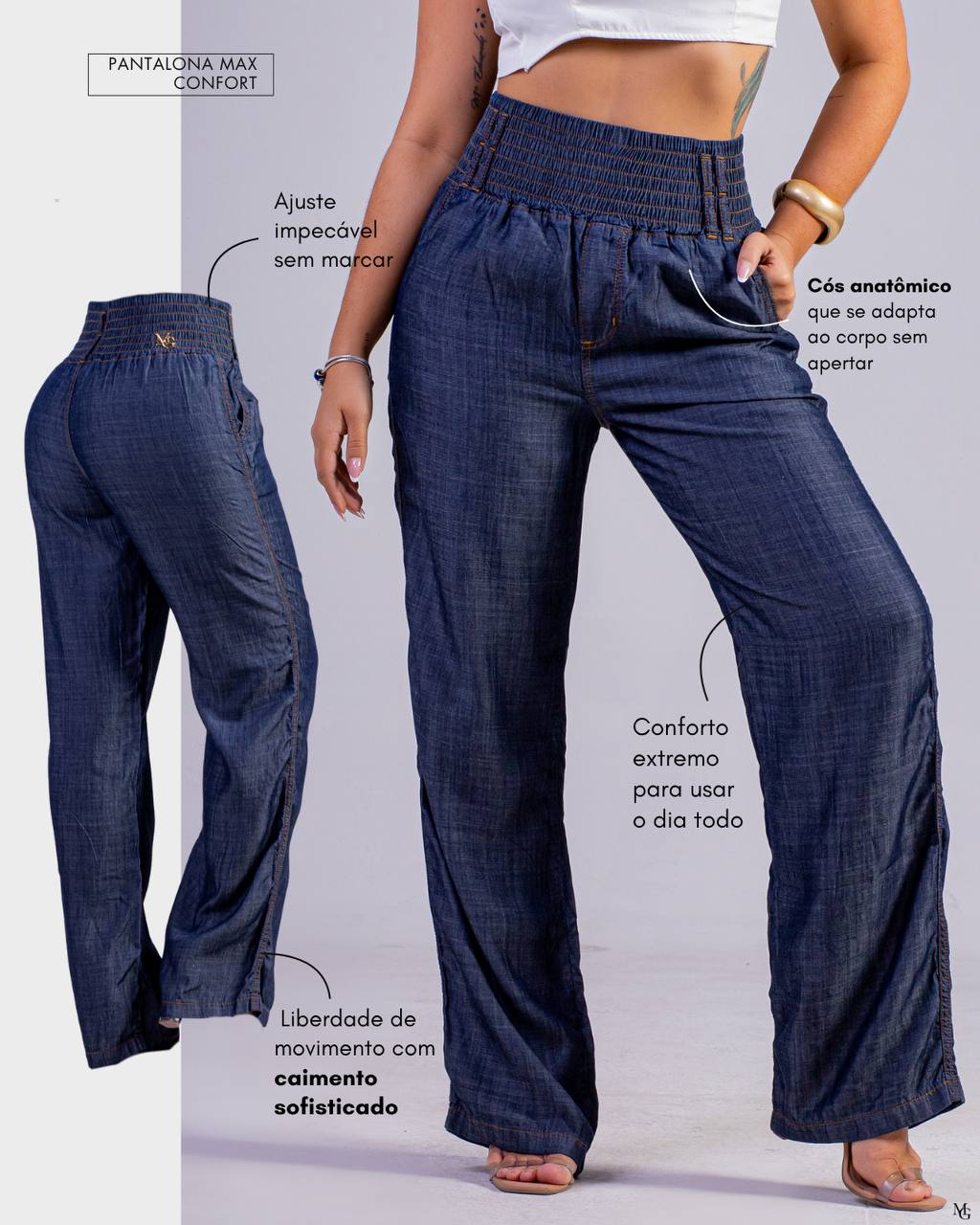 Calça Jeans Modeladora Cannes