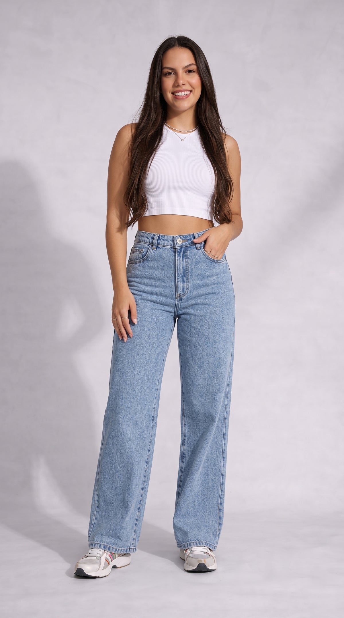 Calça Jeans Pantalona Lippert