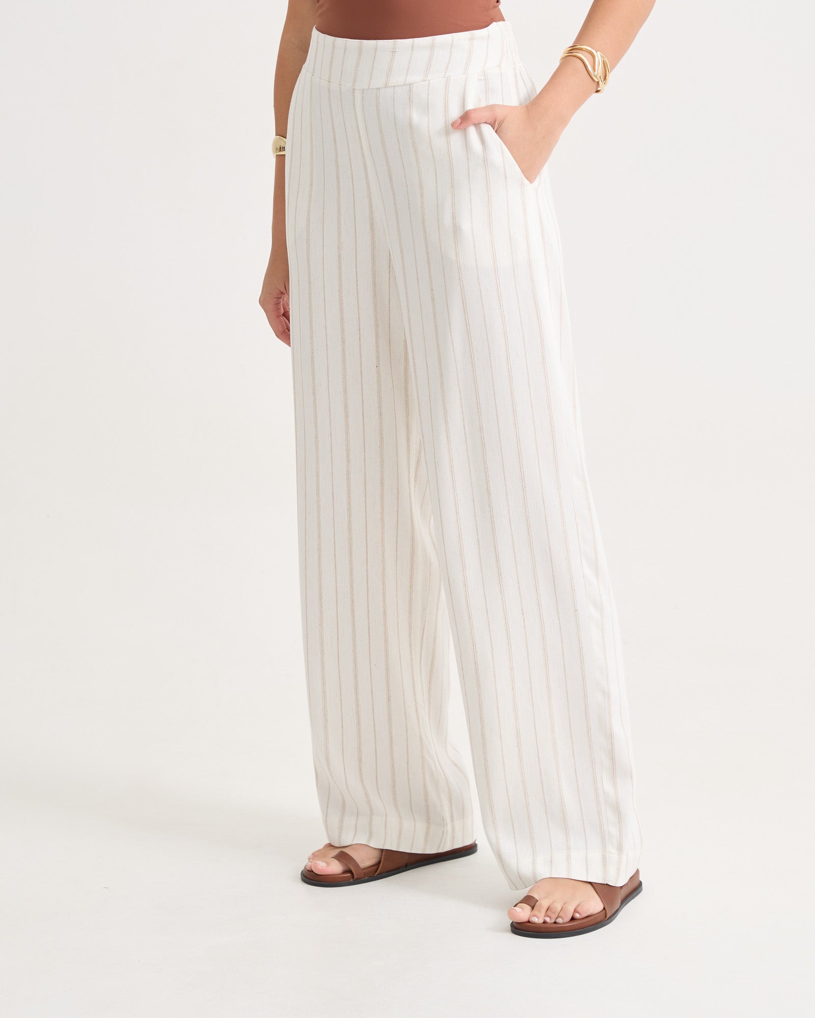 Conjunto Listrado Peônia